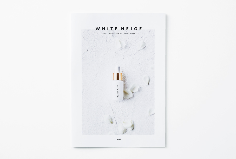 TIENS JAPAN 「WHITE NEIGE」の画像が表示されています。